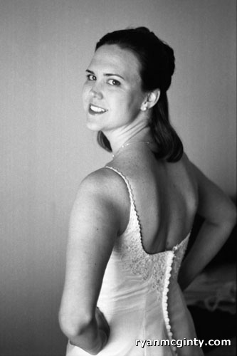 Bride and Dress